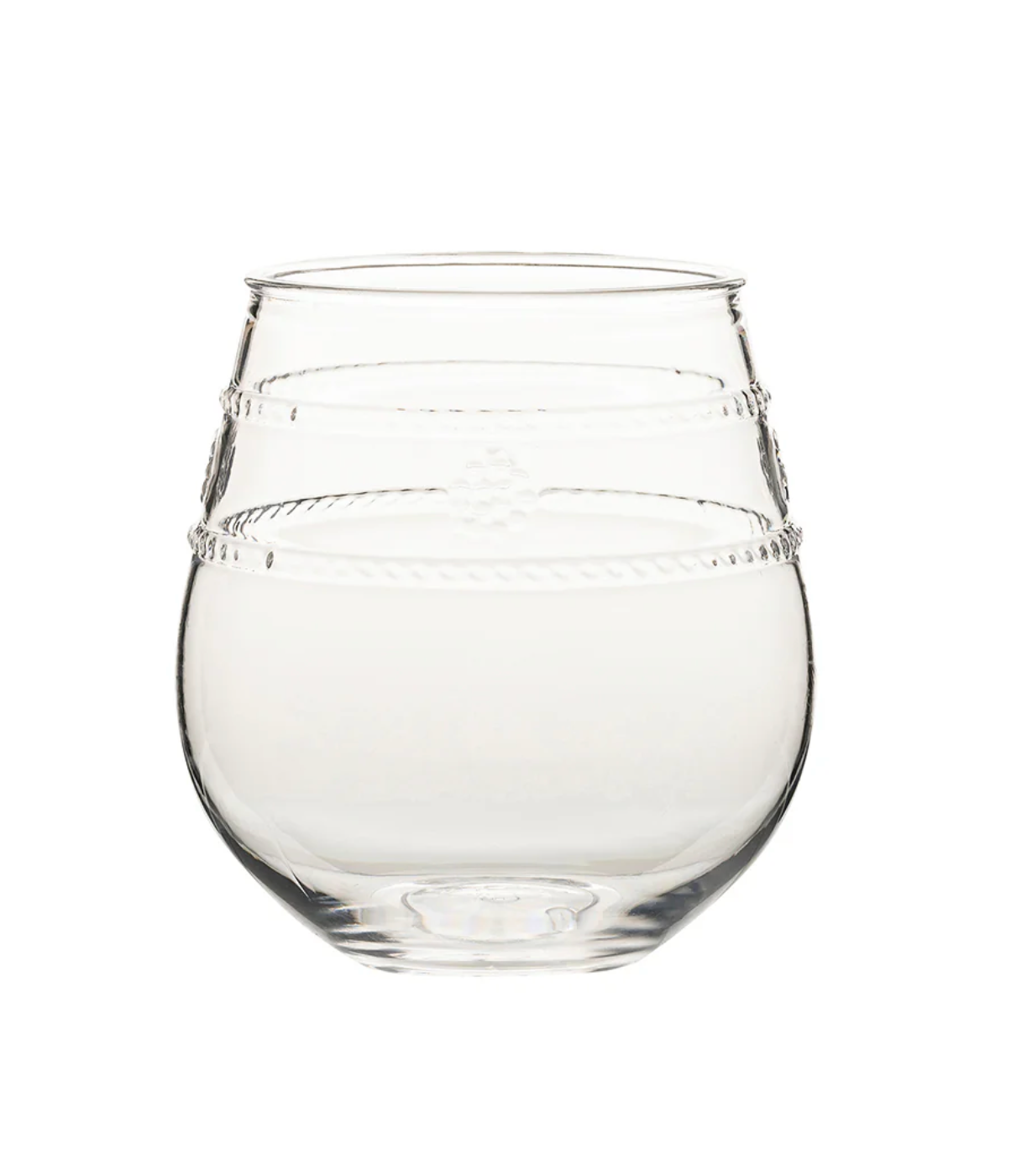 Isabella Acrylic Stemless Wine Glass