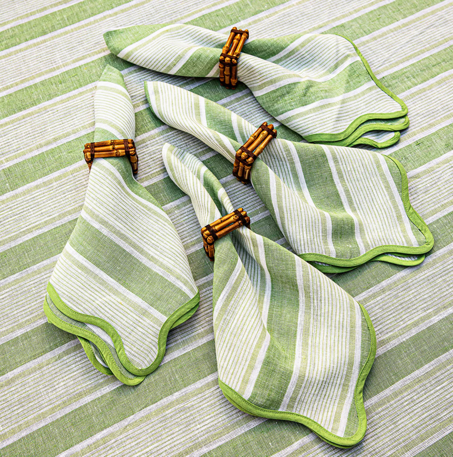 Cabana Stripe Napkin, S/4