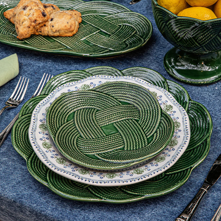 Le Panier Mystic Knot Dessert Plate