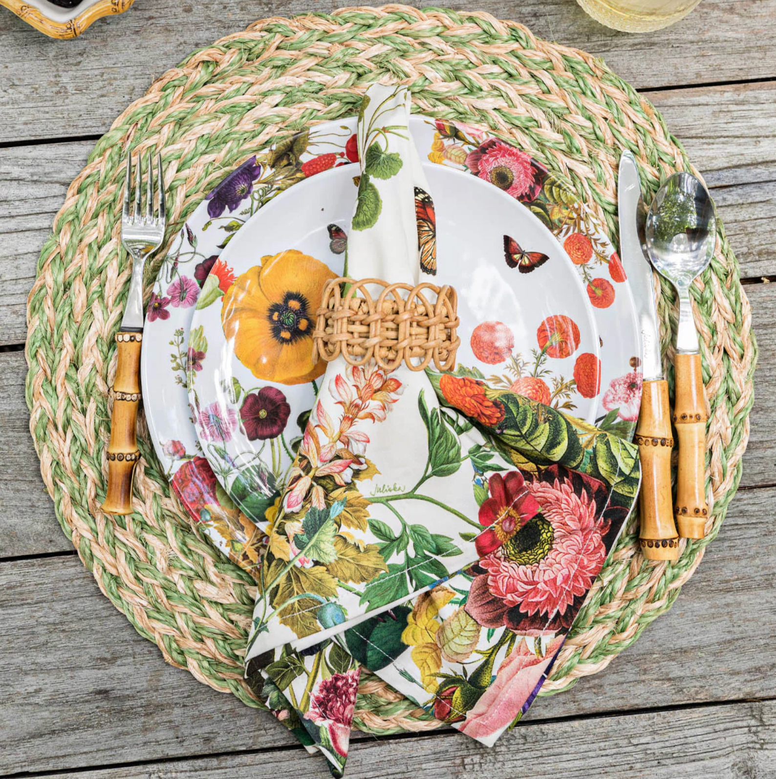 Field of Flowers Napkin, S/4