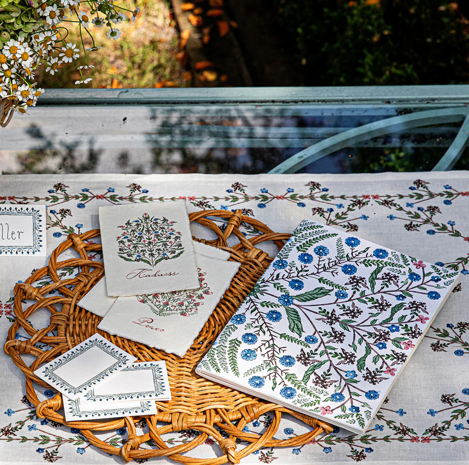 Villa Seville Embroidered Paper Journal