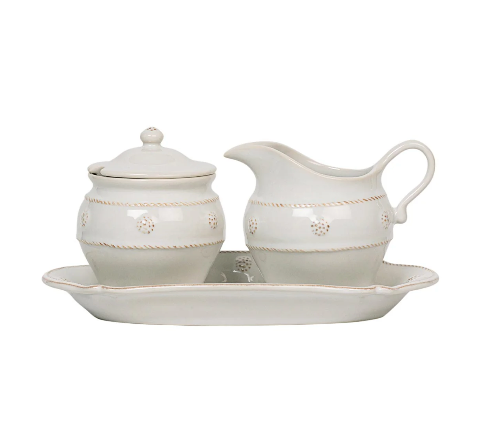 Berry & Thread Sugar and Creamer 3/pc Set