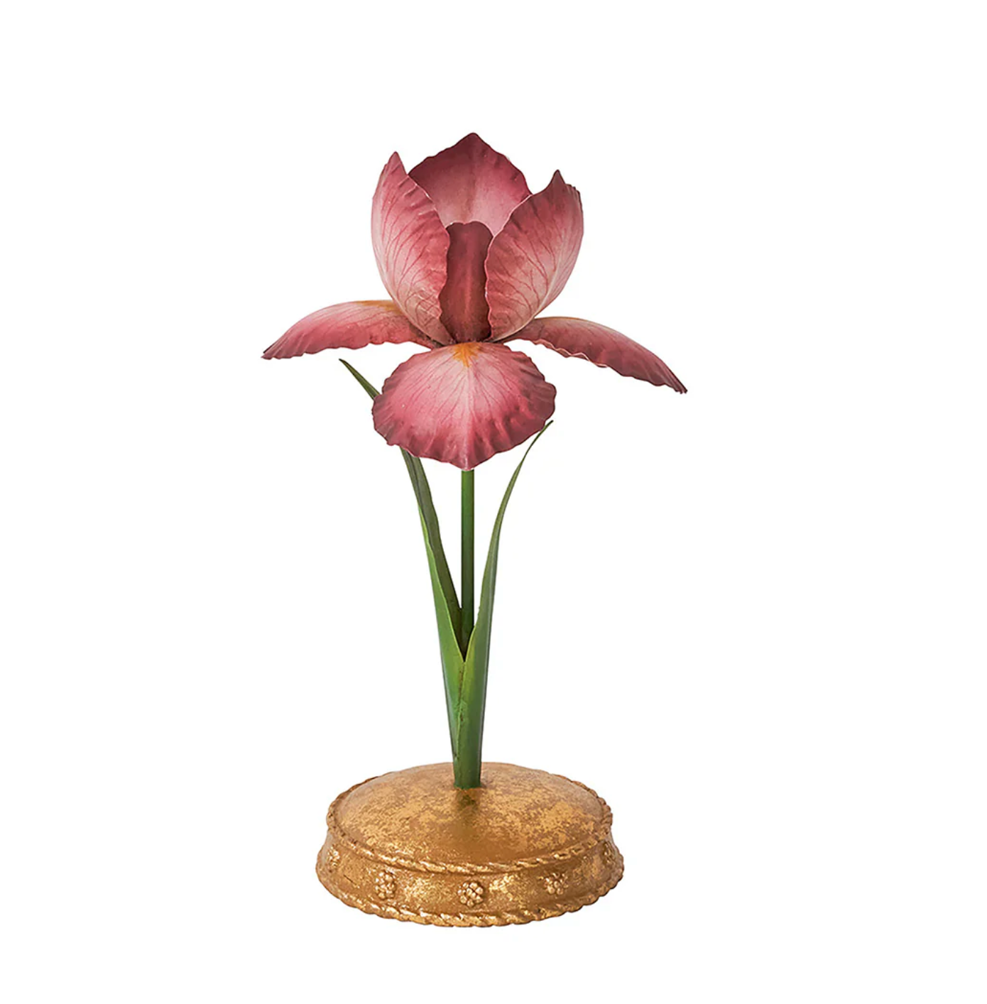 Meadow Walk Iris 9" Candlestick