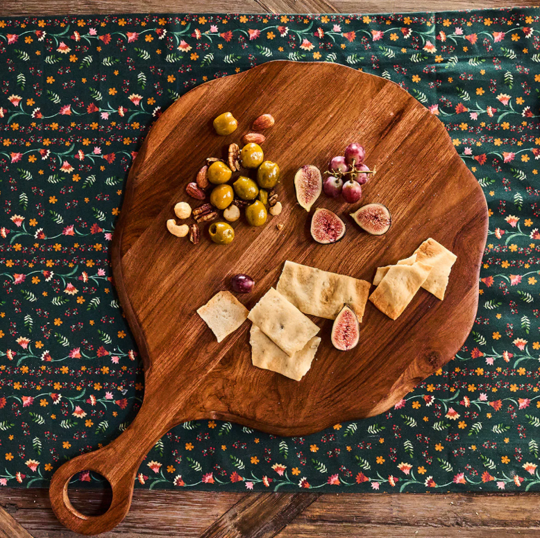 Puro Round Teak Serving Board