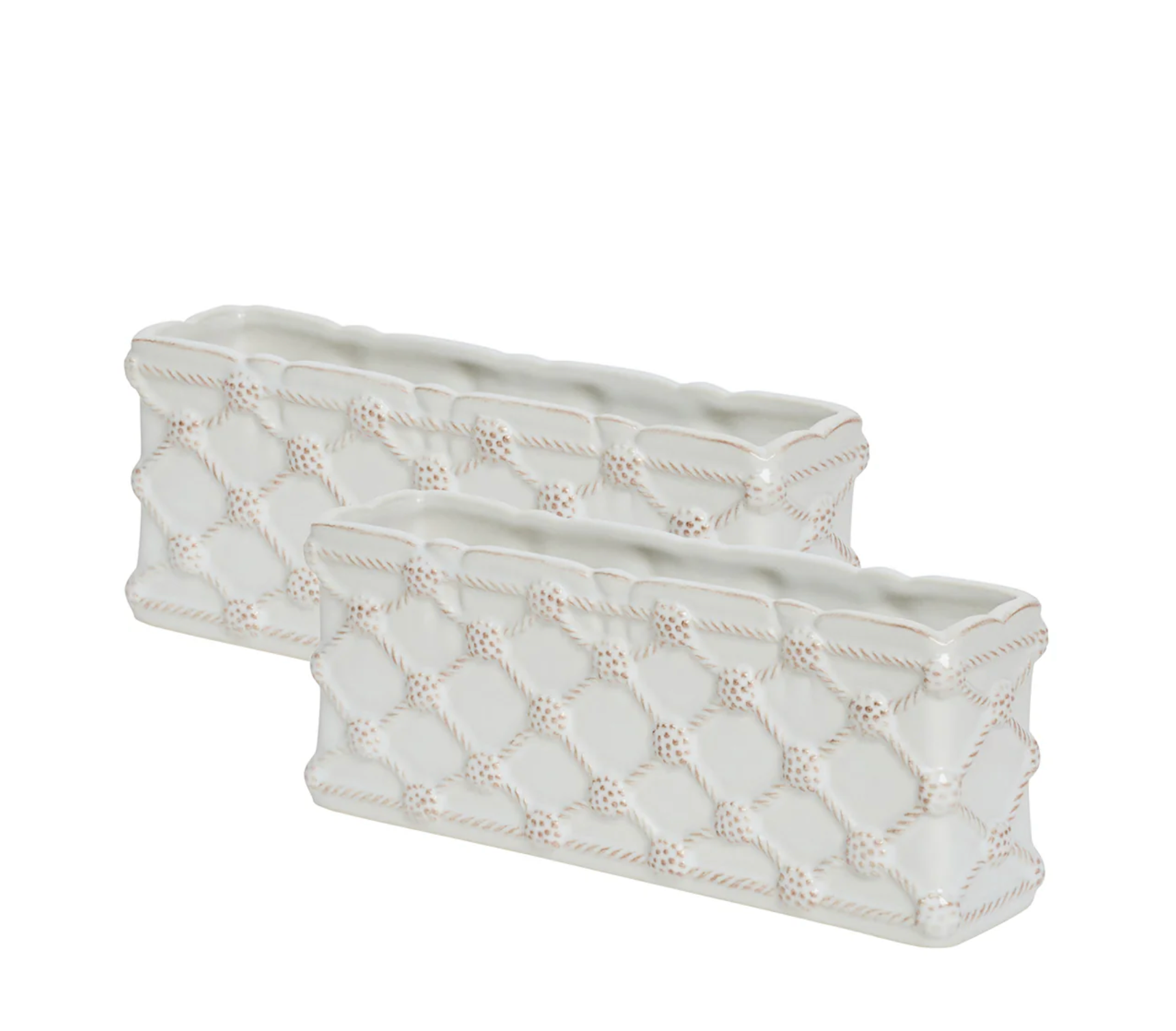 Berry & Thread Petite Parterre 8" Planter S/2