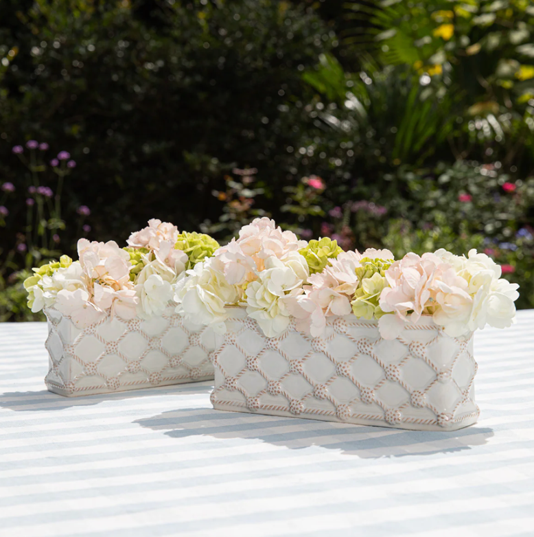 Berry & Thread Petite Parterre 8" Planter S/2