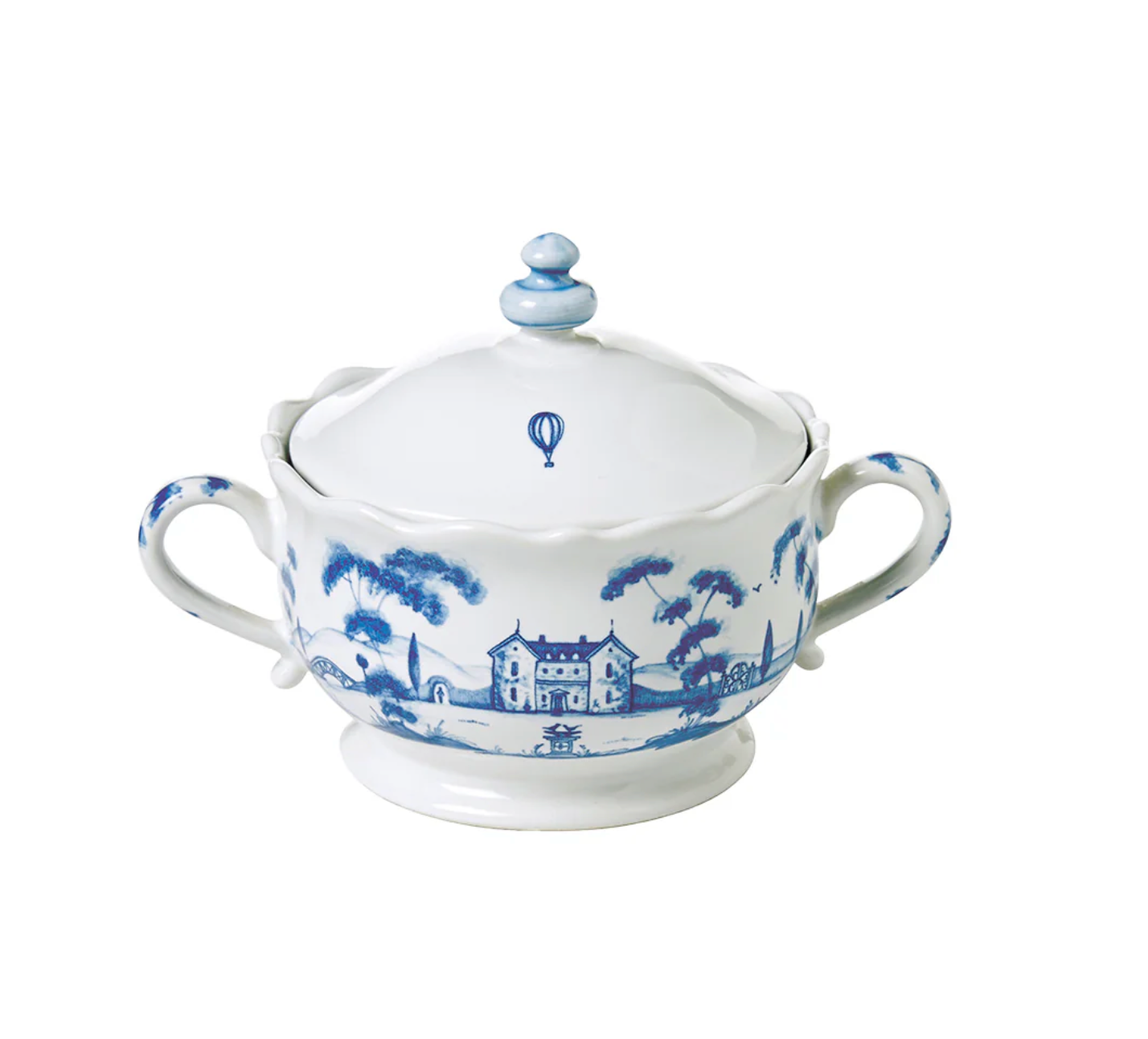 Country Estate Sugar Bowl & Lid