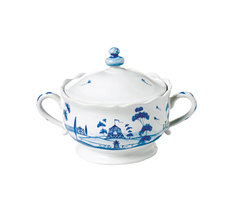 Country Estate Sugar Bowl & Lid