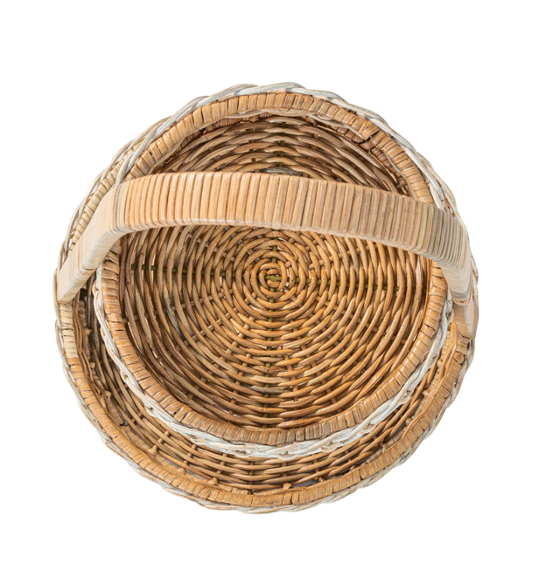 Provence Rattan Two Tiered Server