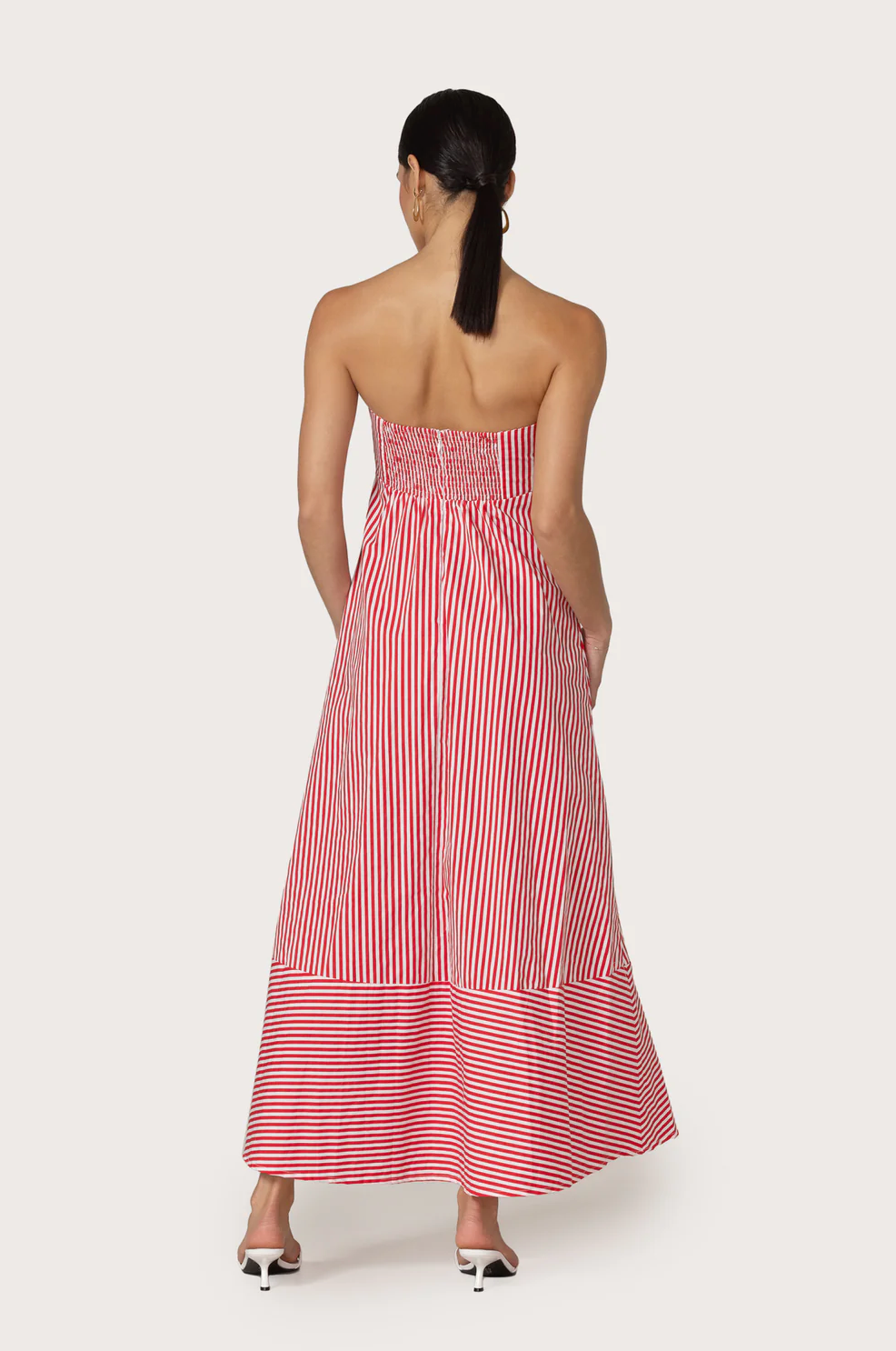 Timothy Poplin Maxi Dress