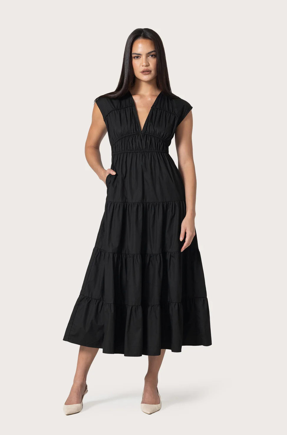 Jag Poplin Dress