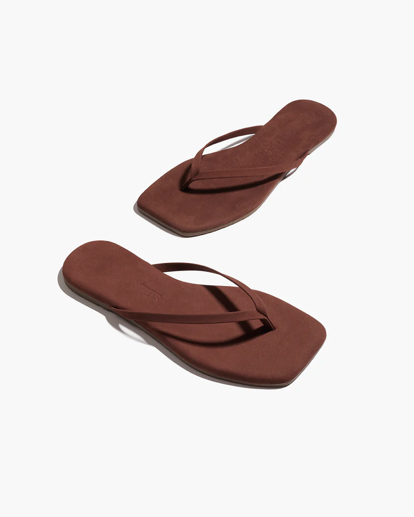 Square Toe Lily Bourbon Suede