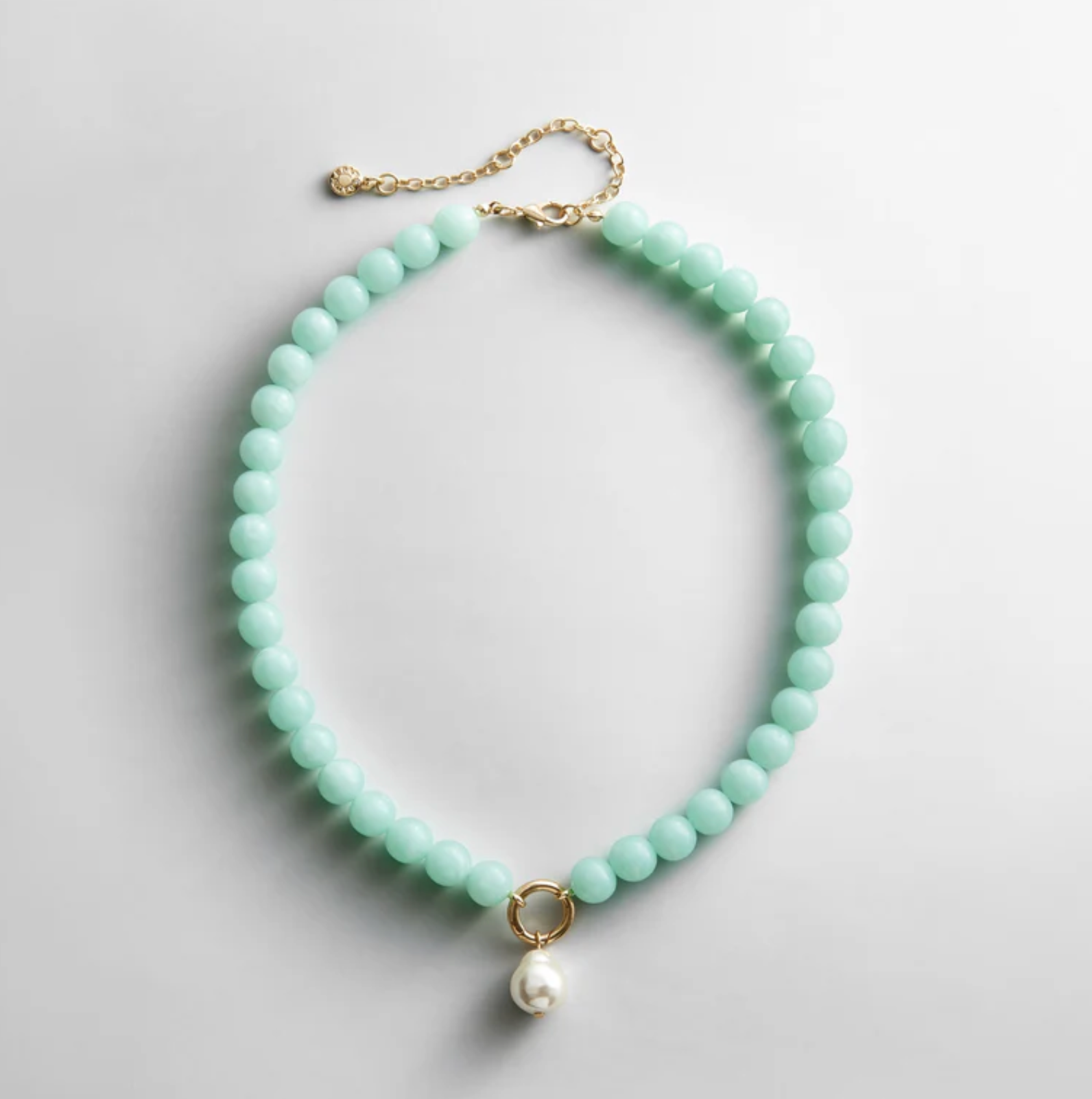 Janette Beaded Ring Necklace