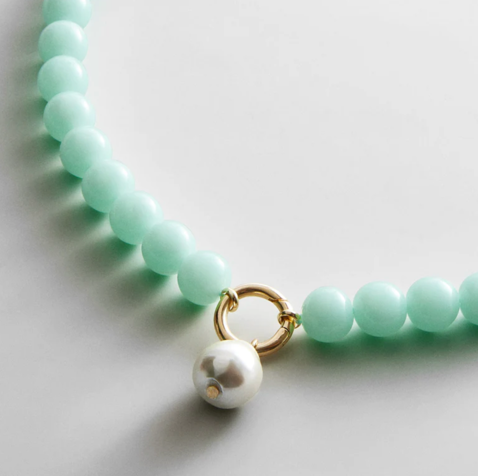 Janette Beaded Ring Necklace