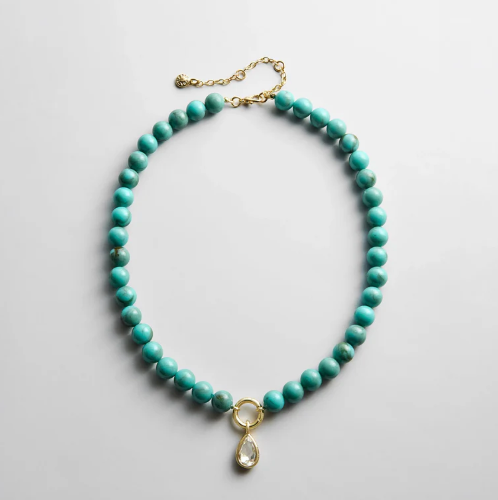 Janette Beaded Ring Necklace