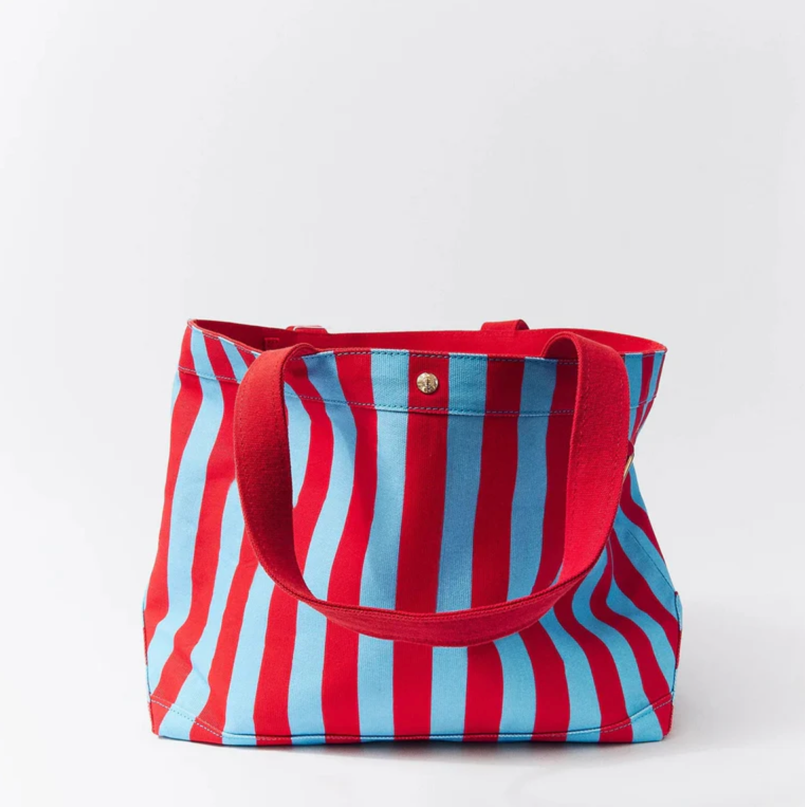Striped Medium Alpha Tote
