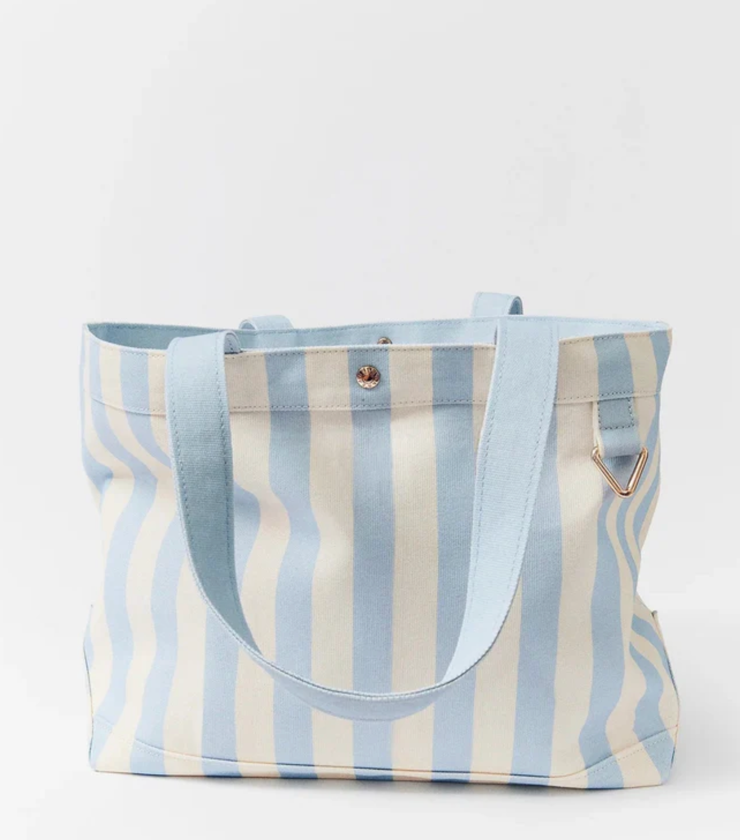 Striped Medium Alpha Tote