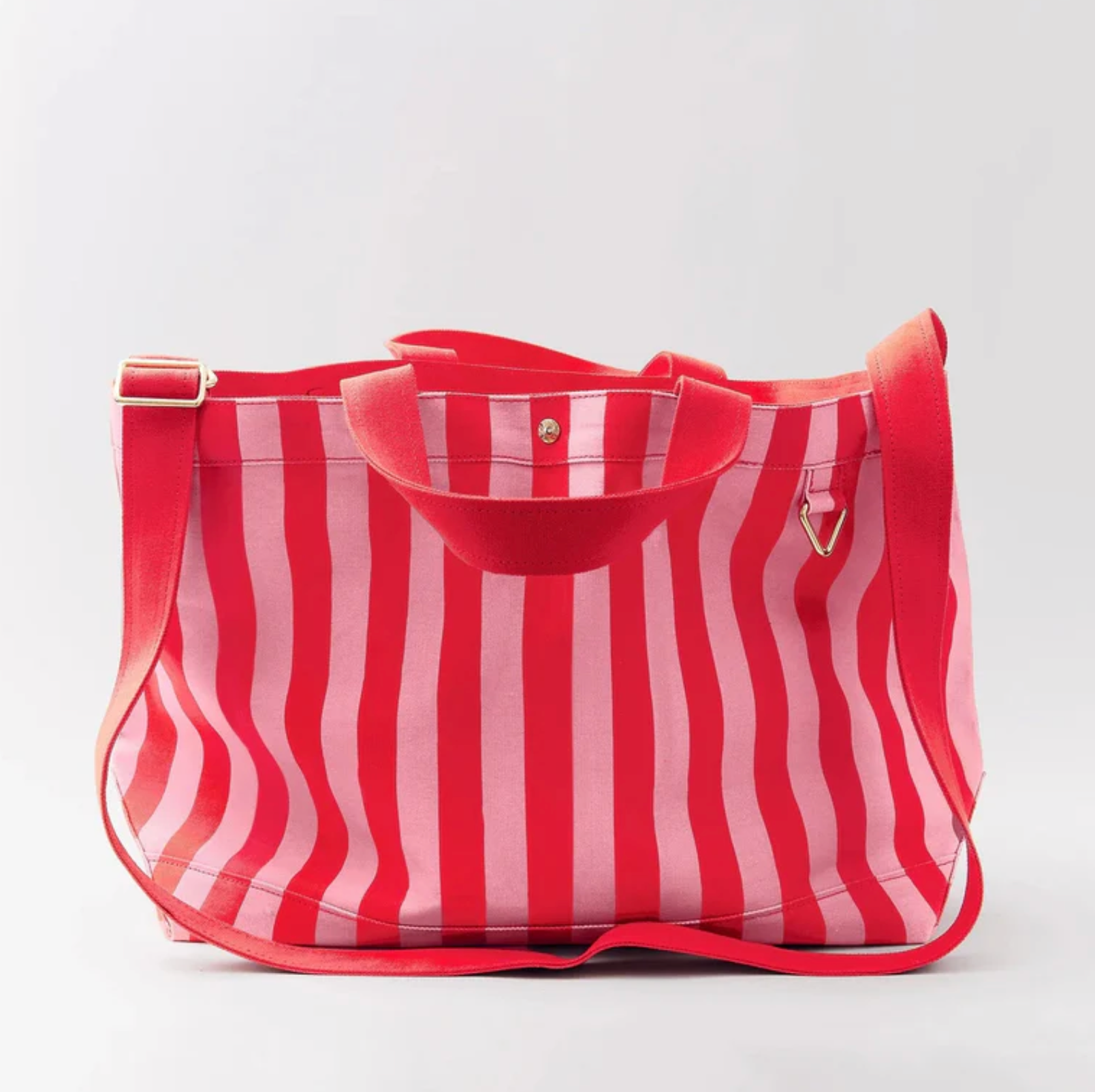 Striped Large Alpha Tote