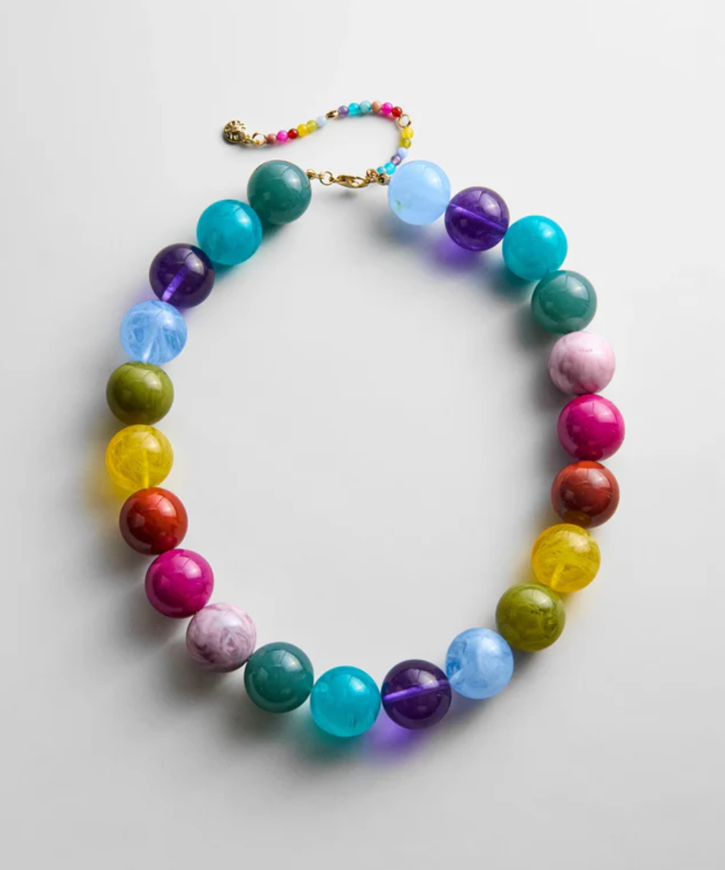 Jane 20MM Necklace Rainbow