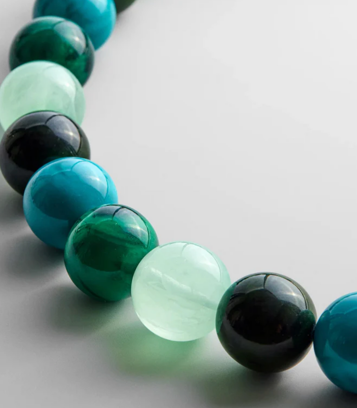 Jane 20MM Necklace Blue Multi