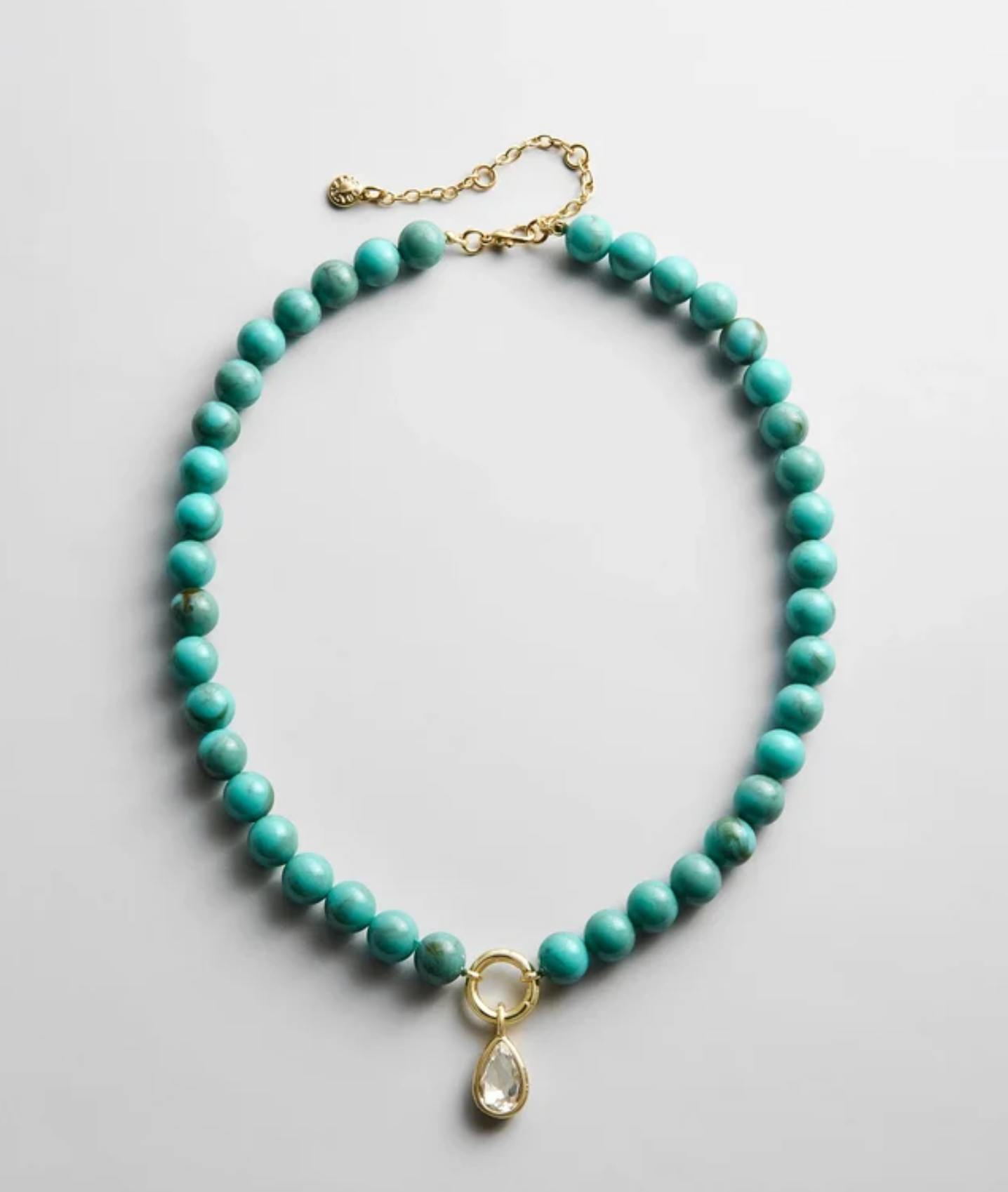 Janette Beaded Necklace Turquoise