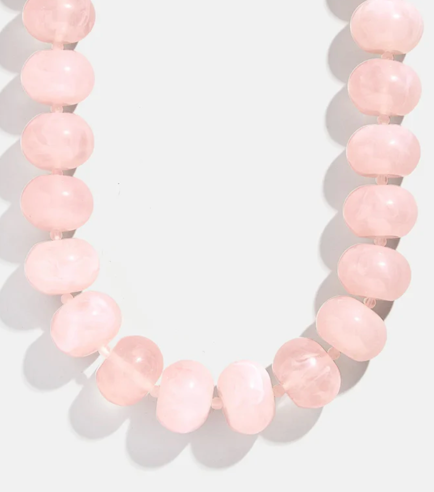 Joan Semi-Precious Necklace Pink