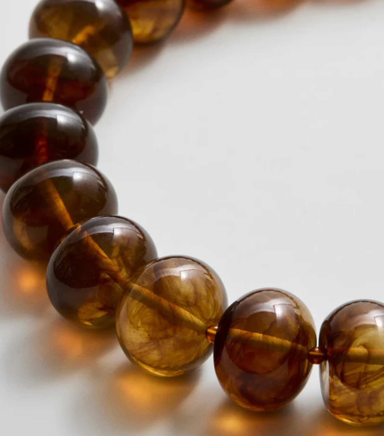 Joan Semi-Precious Necklace Smokey Quartz