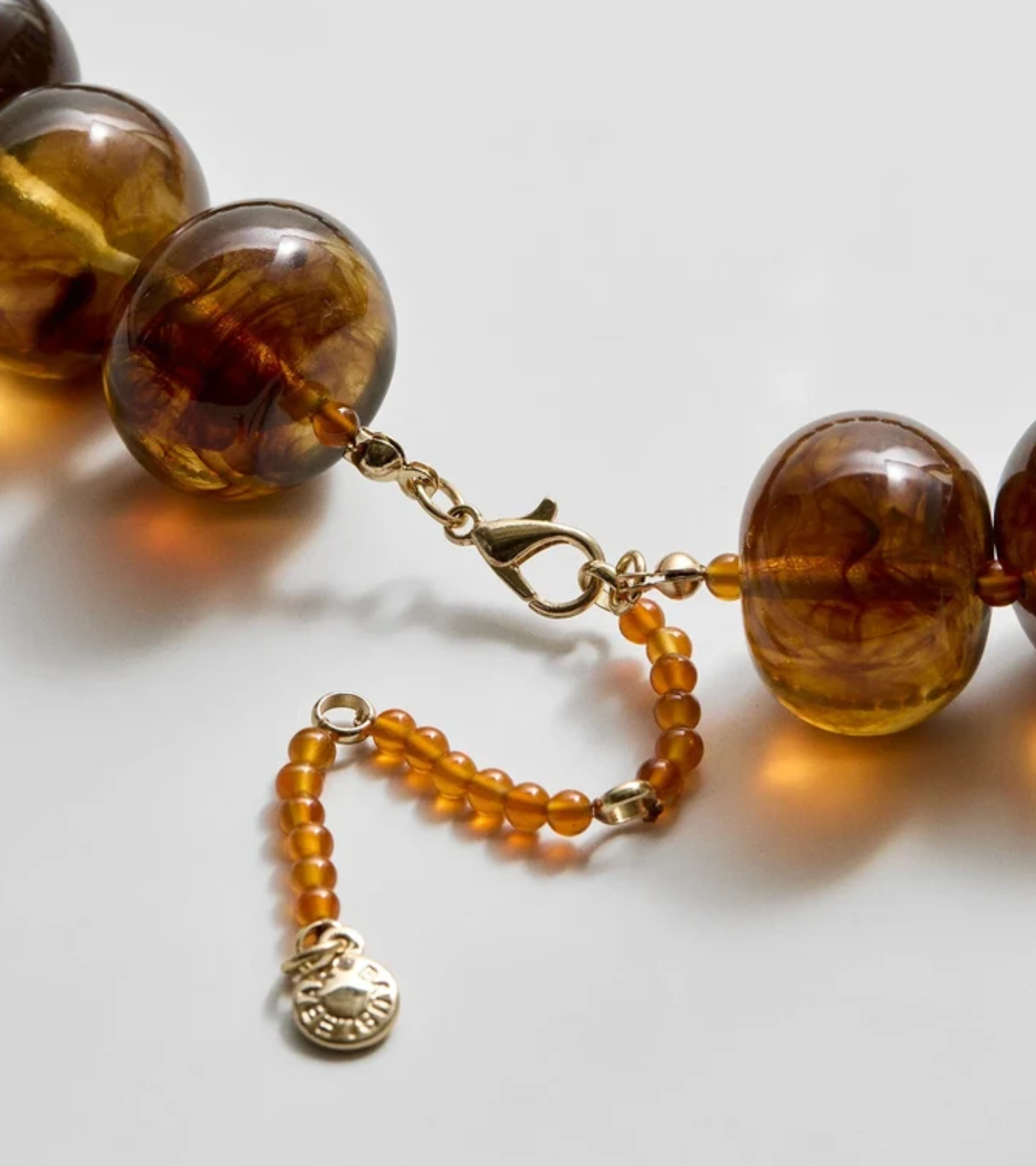 Joan Semi-Precious Necklace Smokey Quartz
