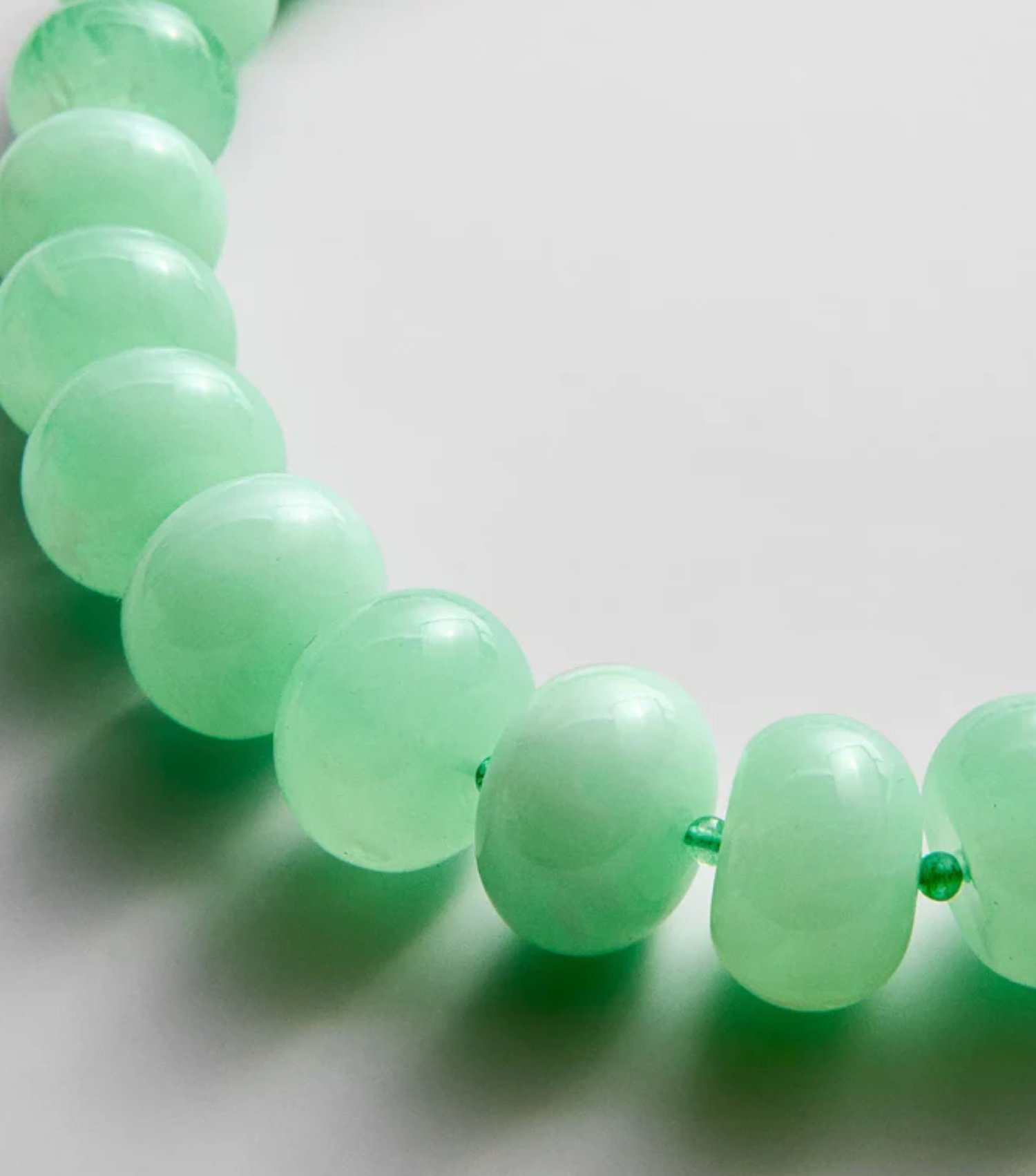 Joan Semi-Precious Necklace Jade