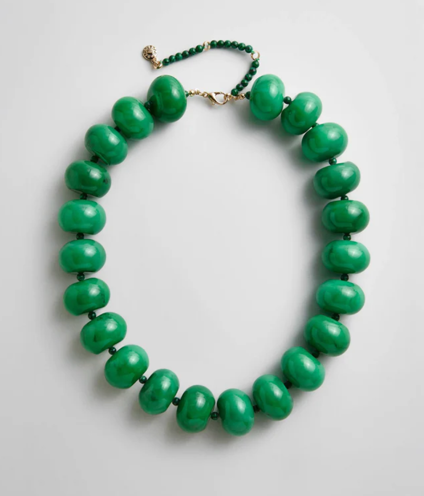 Joan Semi-Precious Necklace Malachite
