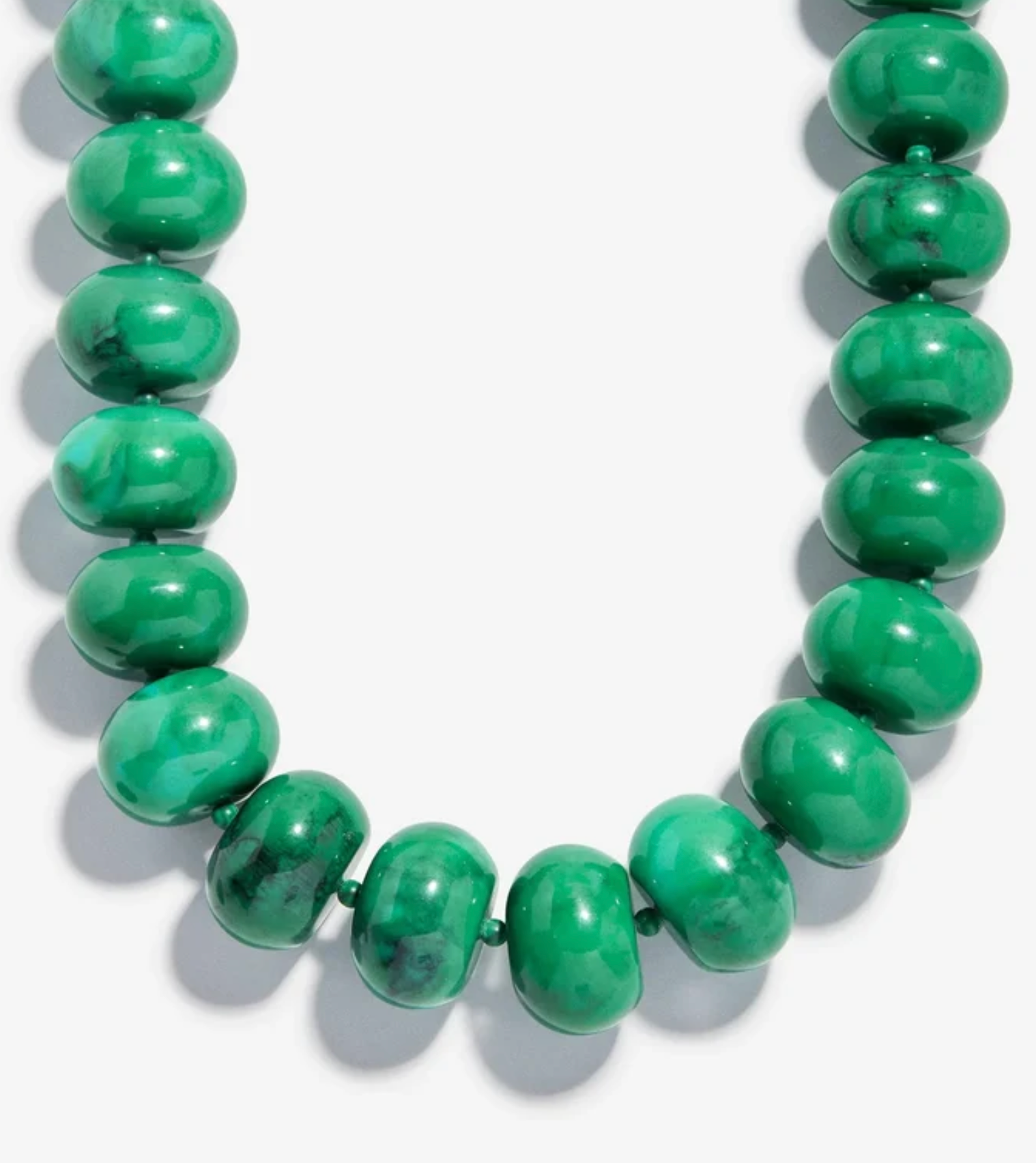 Joan Semi-Precious Necklace Malachite