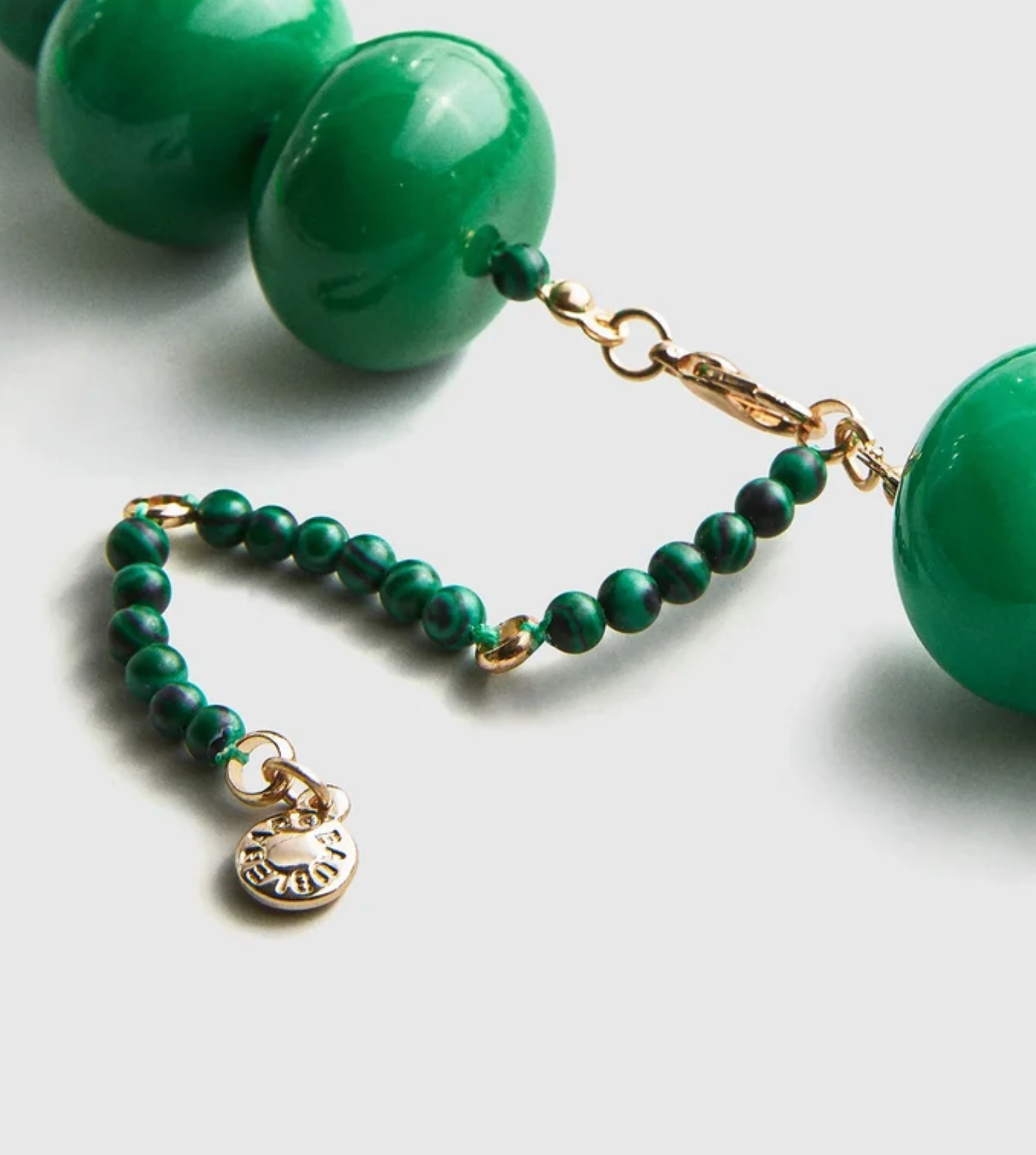 Joan Semi-Precious Necklace Malachite
