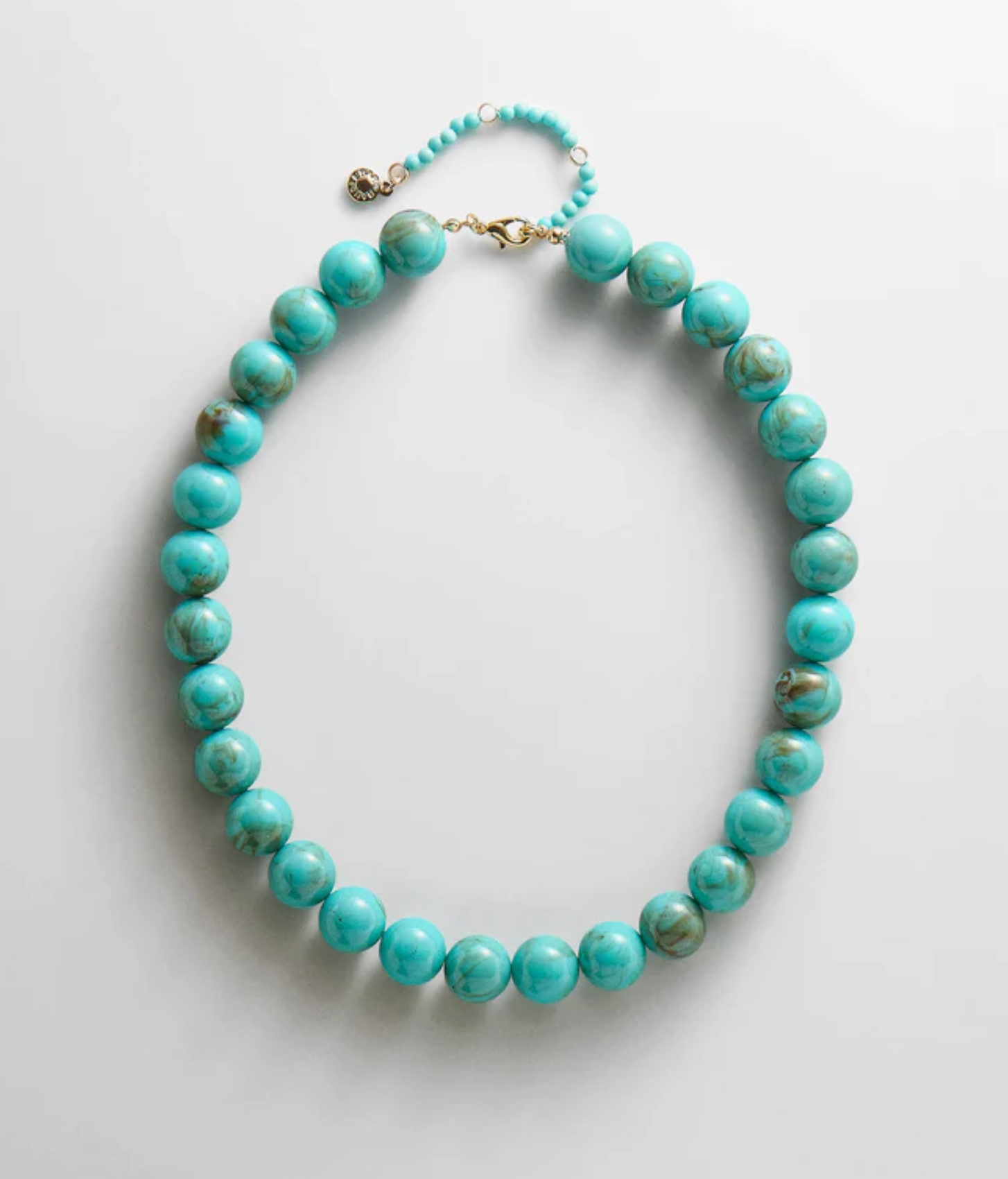Mini Jane Beaded Necklace Turquoise