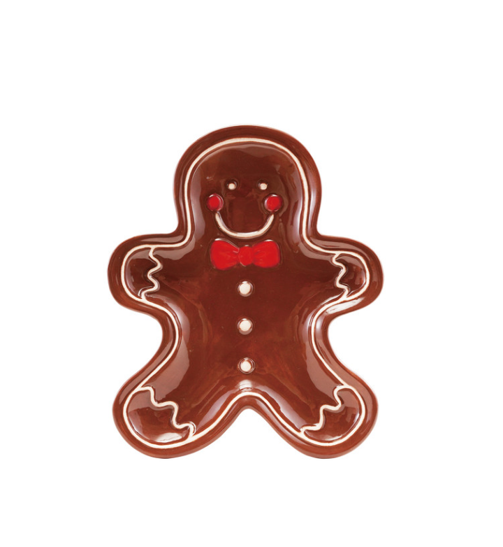 Ceramic Gingerbread Dish