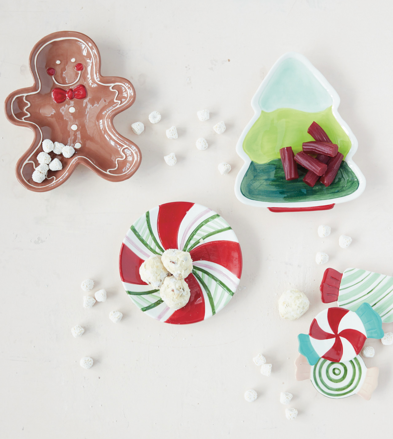 Peppermint Candy Plate