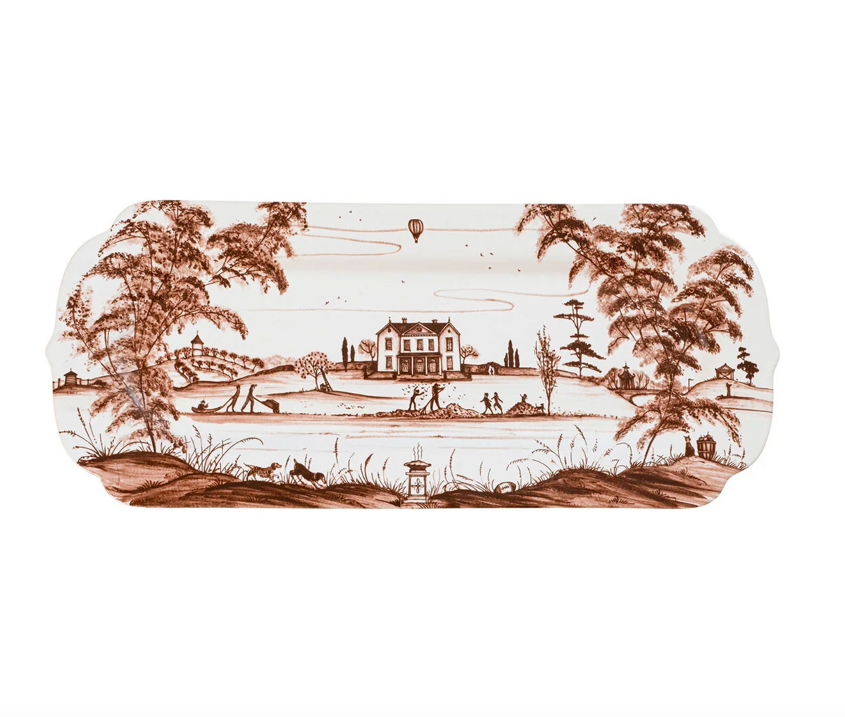 Country Estate Harvest Hostess Tray