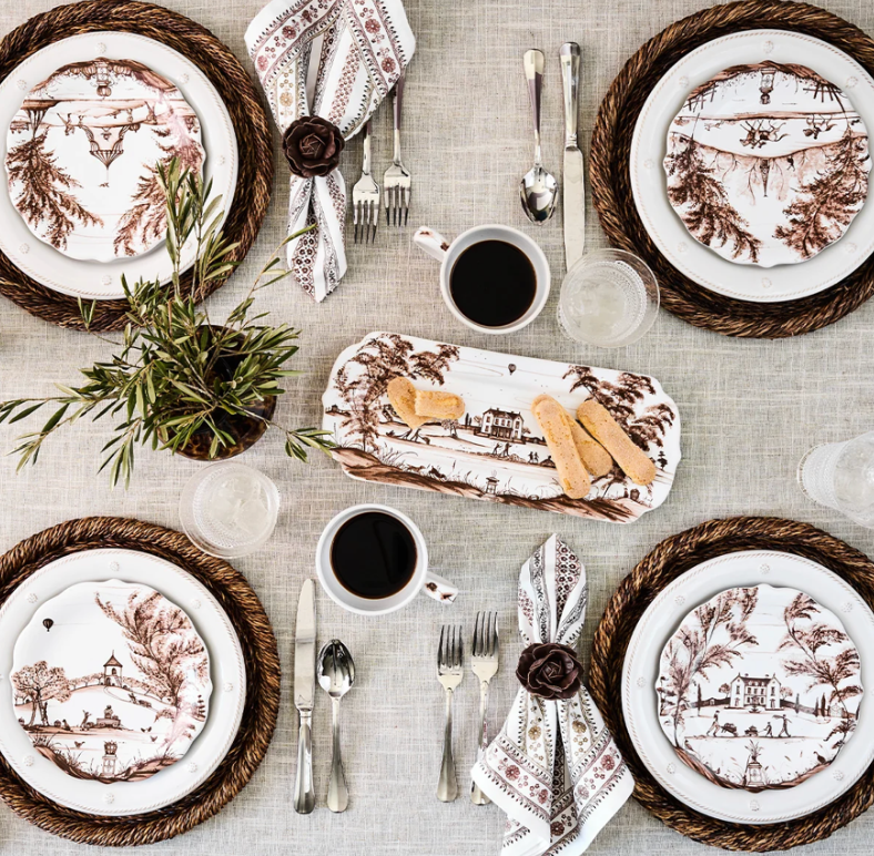 Country Estate Harvest Party Plate S/4