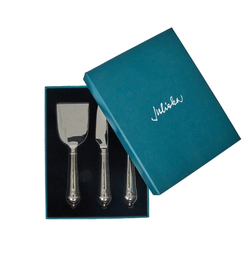 Berry & Thread Cheese Knife Set