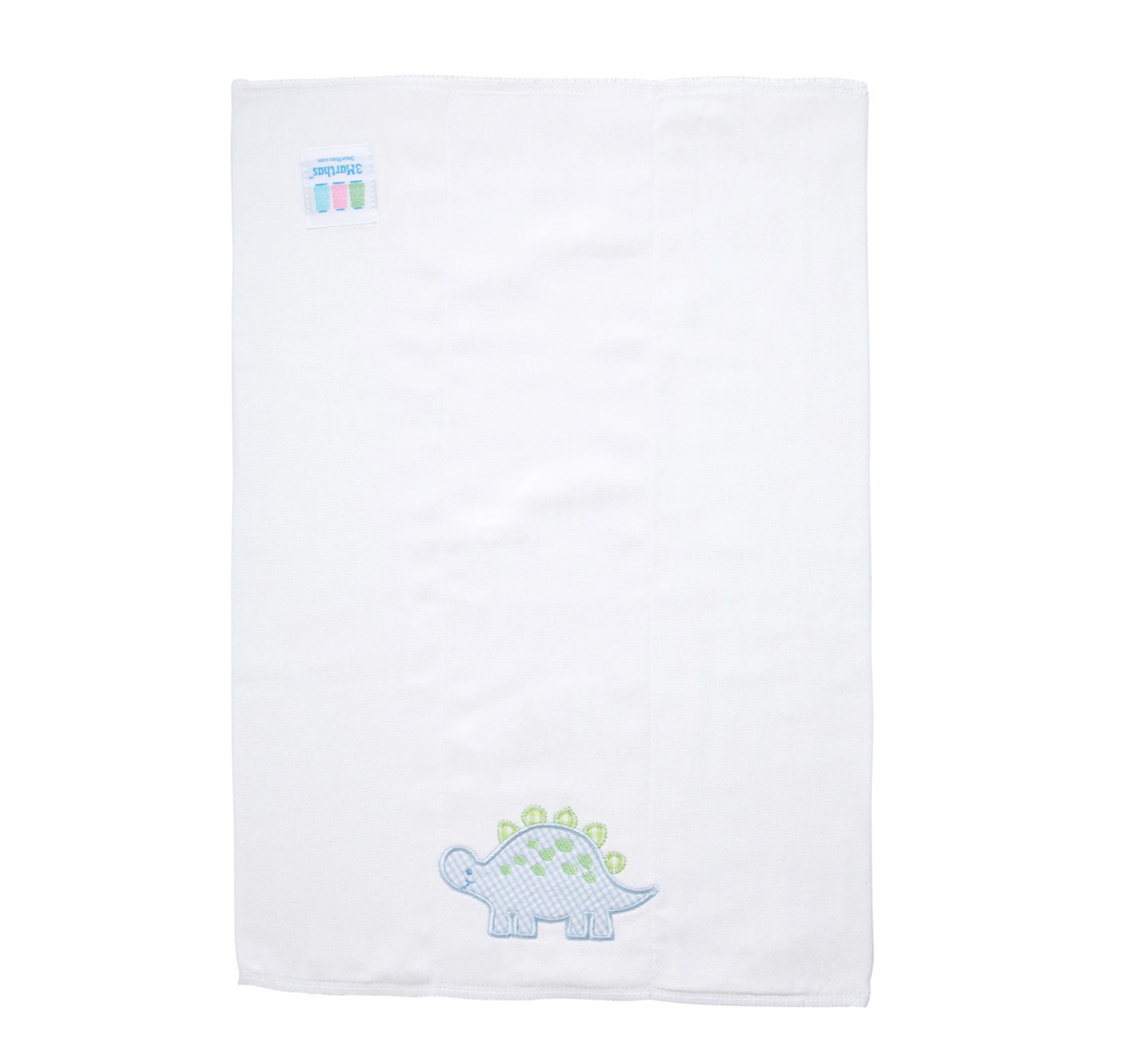 Dino Applique Burp Cloth