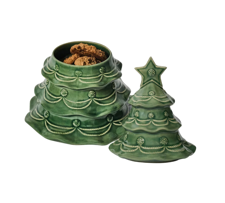 Berry & Thread Christmas Tree Cookie Jar