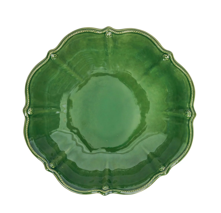 Berry & Thread 13" Serving Bowl Basil