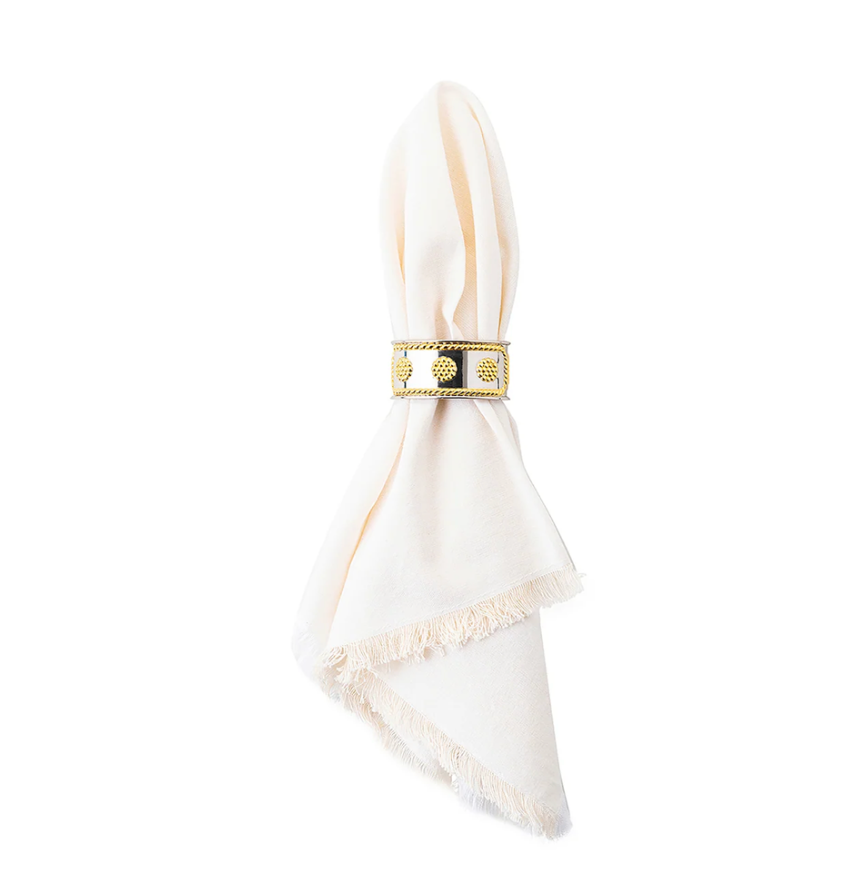 Berry & Thread Silver/Gold Napkin Ring