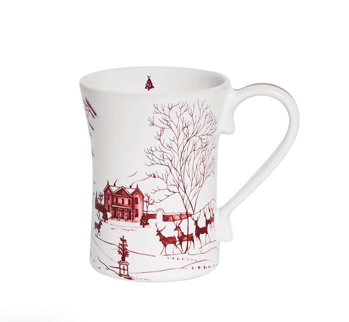 Country Estate Winter Frolic Mug Ruby