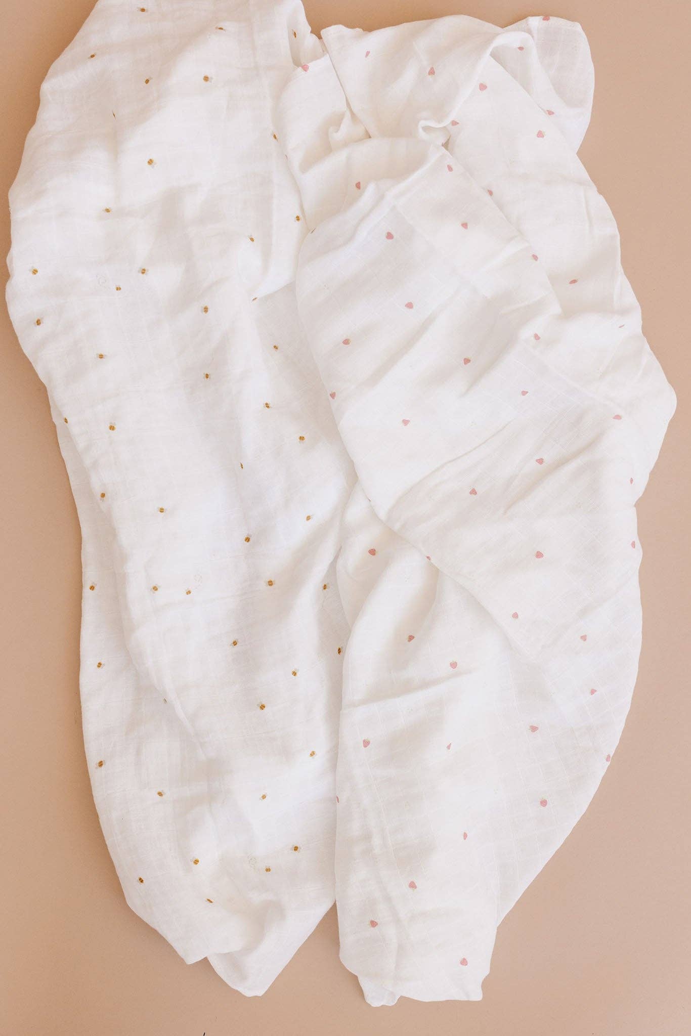 Strawberry Muslin Swaddle
