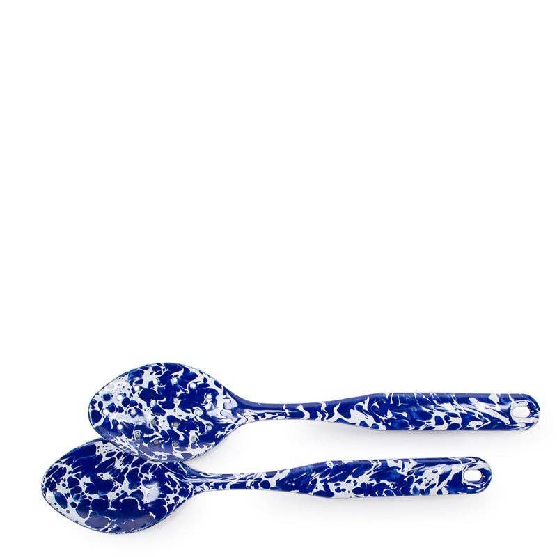 Enamelware Swirl Spoon Set