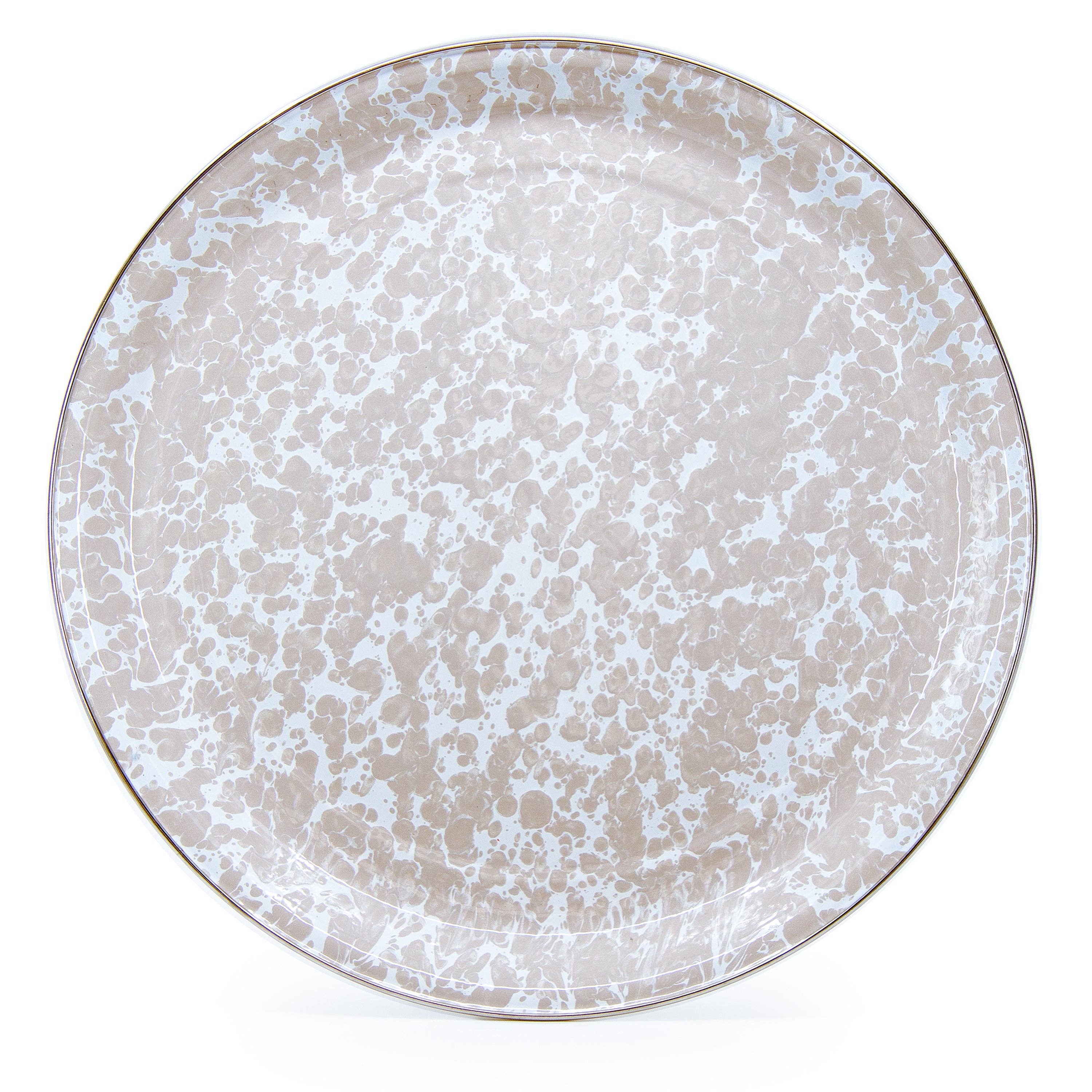Enamelware Swirl Medium Tray