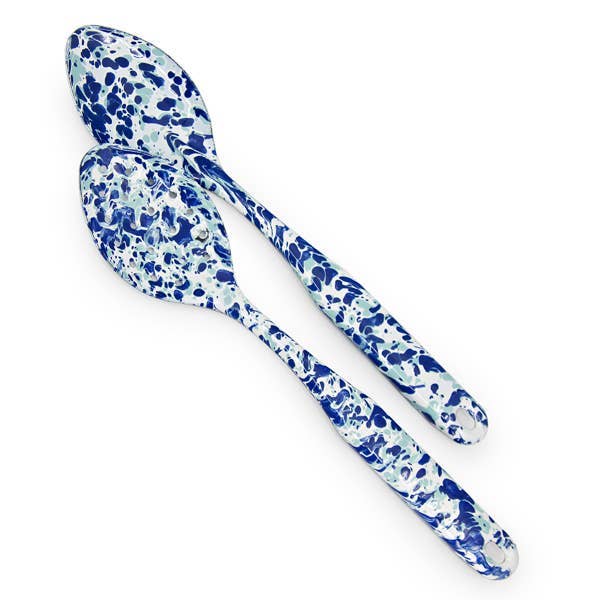 Enamelware Swirl Spoon Set
