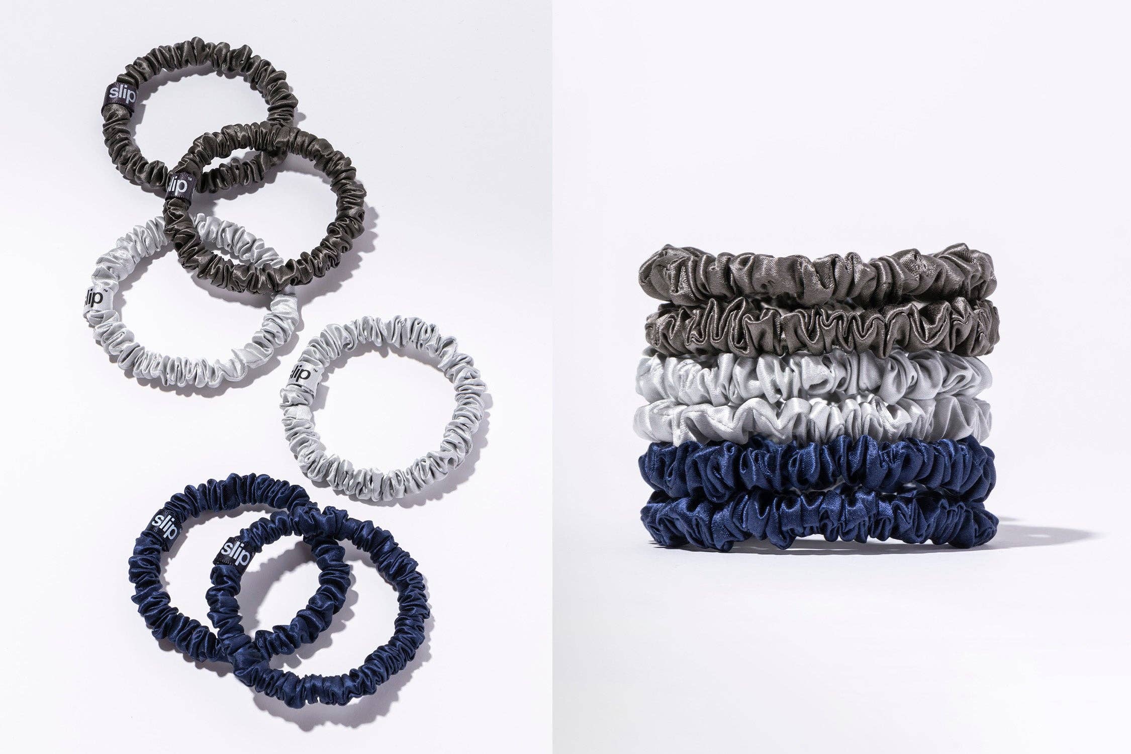 Midnight Skinny Scrunchies Set