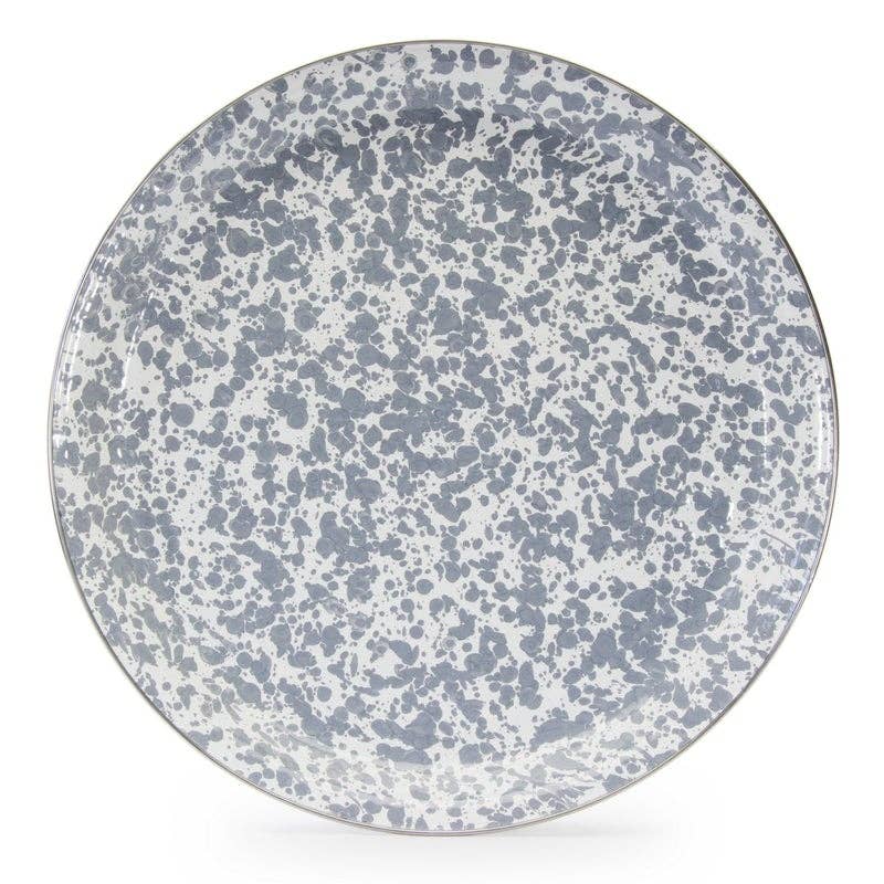 Enamelware Swirl Medium Tray