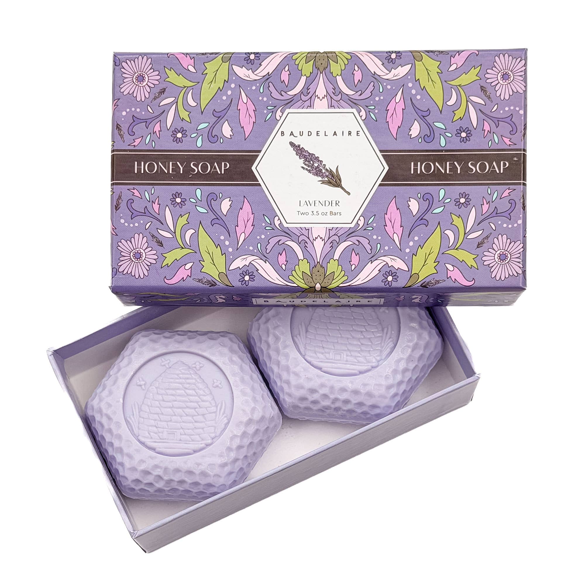 Lavender Honey Soap 2 Bar Gift Box